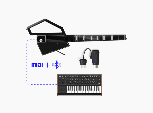 Jammy G + MIDI frame